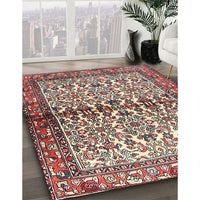 Traditional Brown Red Persian Rug, tr4396