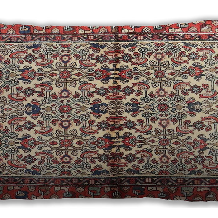 Traditional Classic Rectangular Brown Red Lumbar Throw Pillow, 13 inch by 19 inch, lbtr4396
