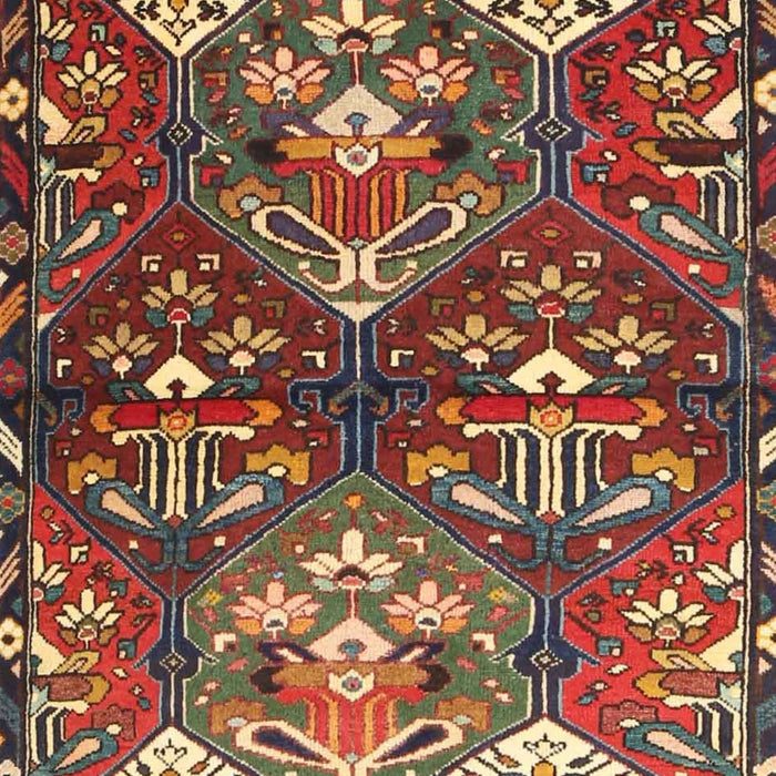 Traditional Saffron Red Persian Rug, tr4397