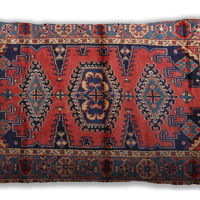 Traditional Classic Rectangular Fire Brick Red Lumbar Throw Pillow, 13 inch by 19 inch, lbtr4399