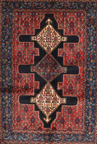 Machine Washable Traditional Brown Rug, wshtr43