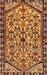 Traditional Saffron Red Persian Rug, tr4409