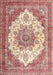 Traditional Cherry Red Persian Rug, tr4413