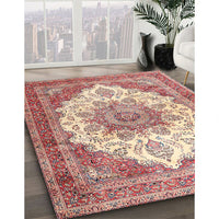 Traditional Cherry Red Persian Rug, tr4413