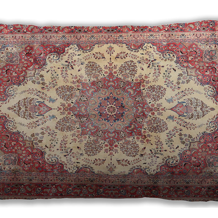 Traditional Classic Rectangular Cherry Red Lumbar Throw Pillow, 13 inch by 19 inch, lbtr4413