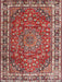 Traditional Light Copper Gold Persian Rug, tr4415