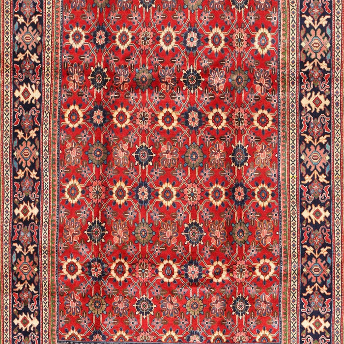 Traditional Light Copper Gold Persian Rug, tr4417