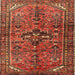 Square Traditional Red Persian Rug, tr4418
