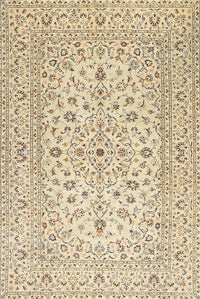 Machine Washable Traditional Khaki Gold Rug, wshtr4420