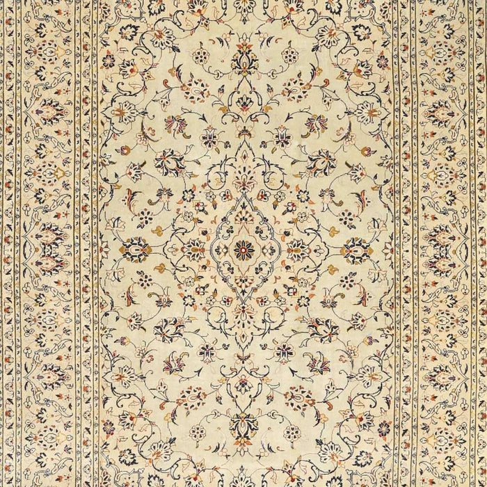 Traditional Khaki Gold Medallion Rug, tr4420