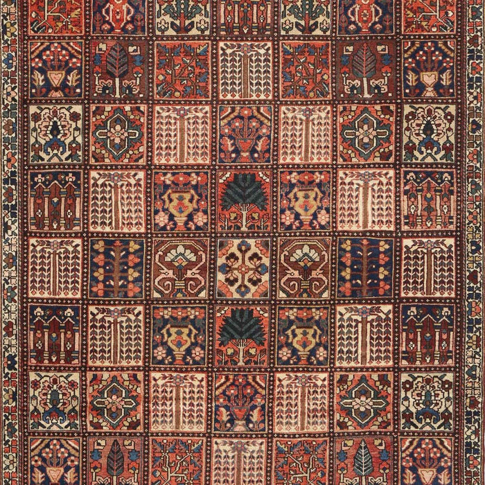 Traditional Orange Salmon Pink Persian Rug, tr4422