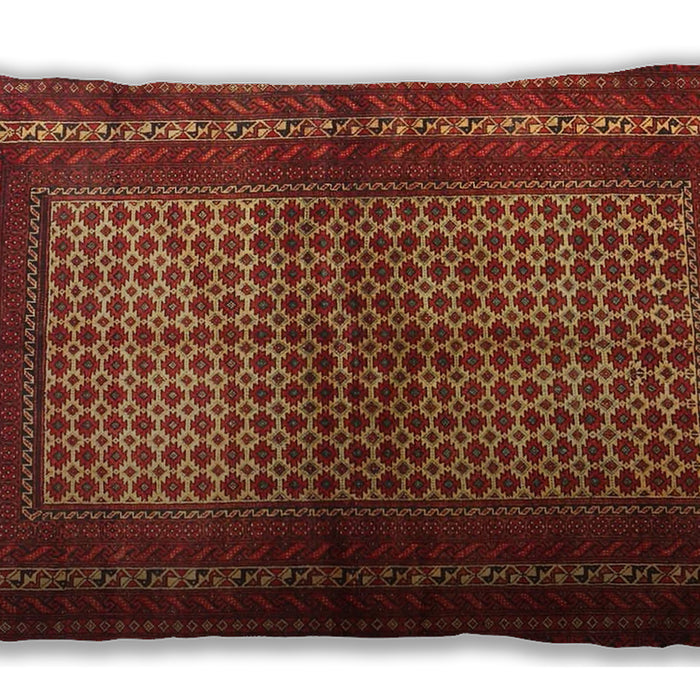 Traditional Classic Rectangular Red Lumbar Throw Pillow, 13 inch by 19 inch, lbtr4429