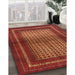 Machine Washable Traditional Red Rug in a Family Room, wshtr4429