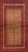 Machine Washable Traditional Red Rug, wshtr4429