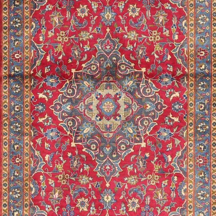 Traditional Camel Brown Medallion Rug, tr4430