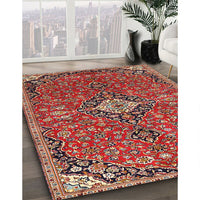 Traditional Red Medallion Rug, tr4437