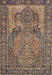 Traditional Dark Brown Persian Rug, tr4439
