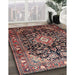 Machine Washable Traditional Camel Brown Rug in a Family Room, wshtr443