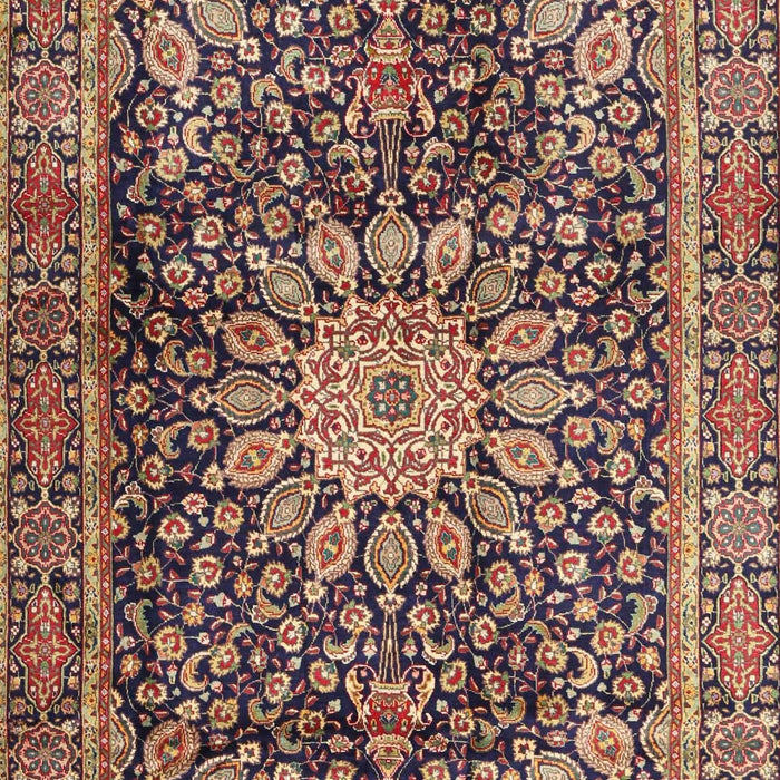 Machine Washable Traditional Light Copper Gold Rug, wshtr4442
