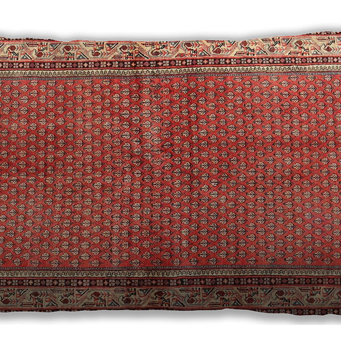 Traditional Classic Rectangular Tangerine Pink Lumbar Throw Pillow, 13 inch by 19 inch, lbtr4448