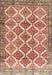 Machine Washable Traditional Brown Rug, wshtr4450