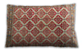 Traditional Classic Rectangular Brown Lumbar Throw Pillow, 13 inch by 19 inch, lbtr4450