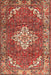 Traditional Sunrise Orange Persian Rug, tr4454