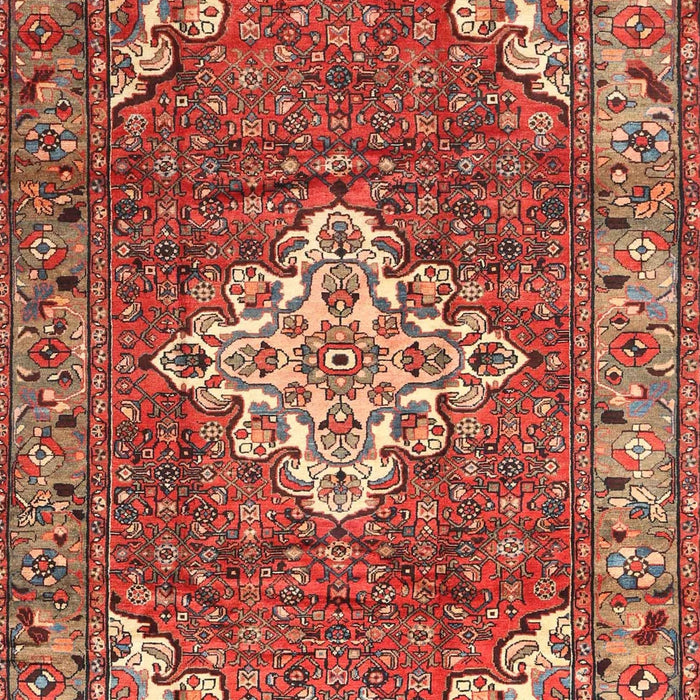 Traditional Sunrise Orange Persian Rug, tr4454