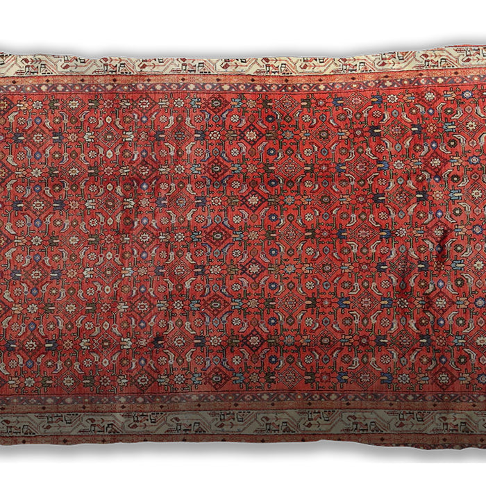 Traditional Classic Rectangular Tangerine Pink Lumbar Throw Pillow, 13 inch by 19 inch, lbtr4455