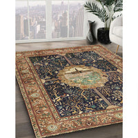 Traditional Bakers Brown Persian Rug, tr4456