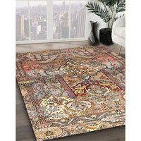 Traditional Sienna Brown Persian Rug, tr4461