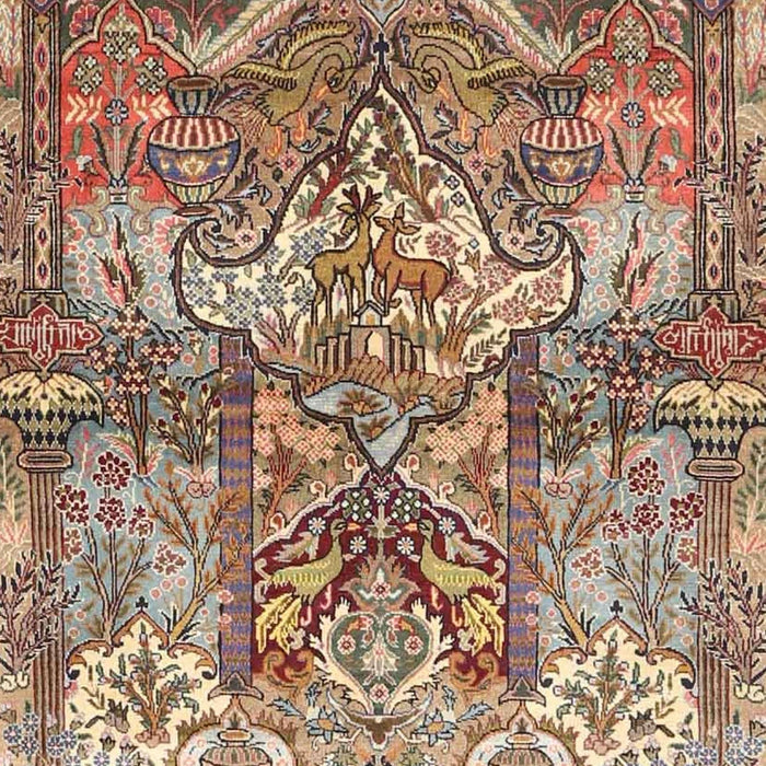 Machine Washable Traditional Sienna Brown Rug, wshtr4461