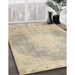 Machine Washable Traditional Brown Rug in a Family Room, wshtr4462