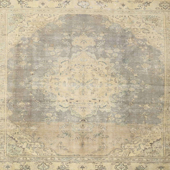 Square Traditional Brown Persian Rug, tr4462