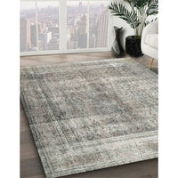 Traditional Sage Green Persian Rug, tr4463