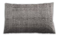 Traditional Classic Rectangular Granite Gray Lumbar Throw Pillow, 13 inch by 19 inch, lbtr4465