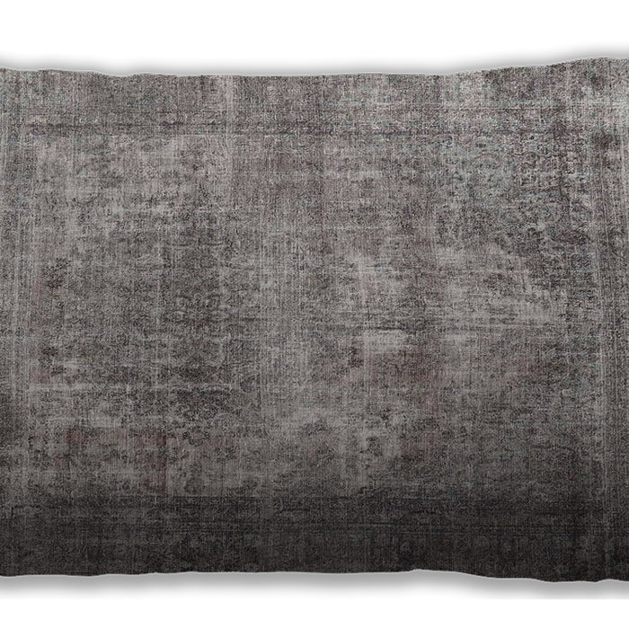 Traditional Classic Rectangular Sandstone Brown Lumbar Throw Pillow, 13 inch by 19 inch, lbtr4467