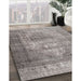 Machine Washable Traditional Sandstone Brown Rug in a Family Room, wshtr4467