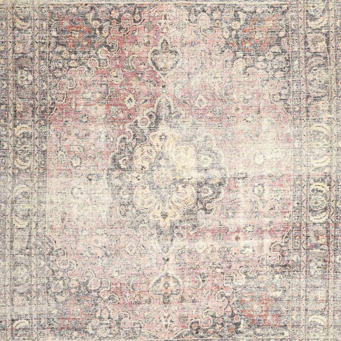 Machine Washable Traditional Wheat Beige Rug, wshtr4468