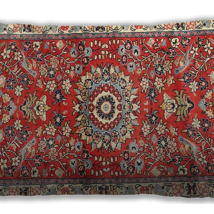 Traditional Classic Rectangular Light French Beige Brown Lumbar Throw Pillow, 13 inch by 19 inch, lbtr4473