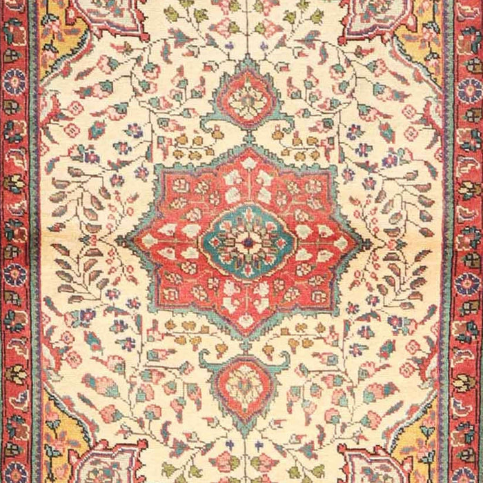 Machine Washable Traditional Brown Gold Rug, wshtr4474