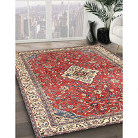 Traditional Red Medallion Rug, tr4475