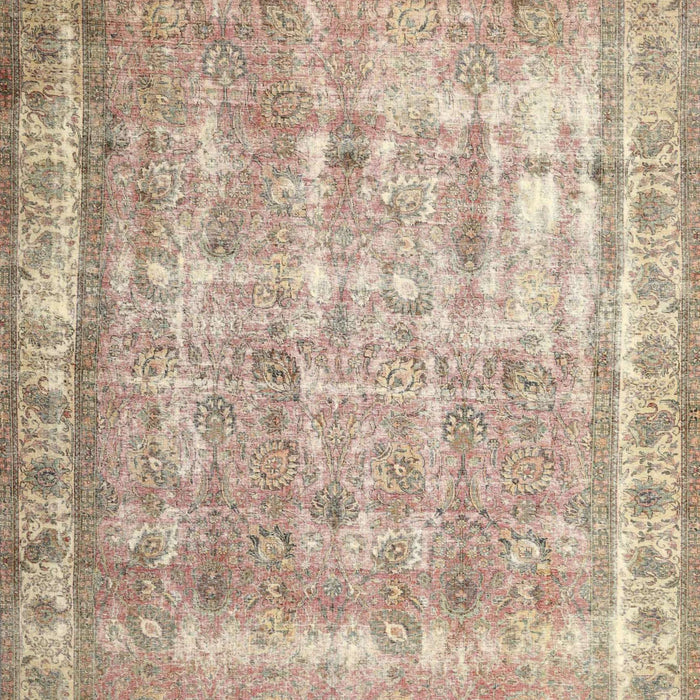 Traditional Orange Salmon Pink Persian Rug, tr4477