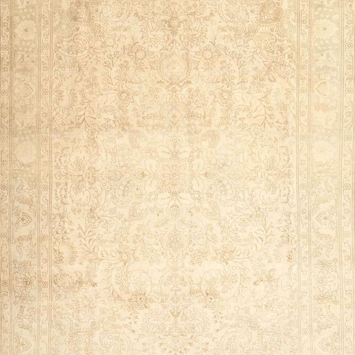 Traditional Golden Blonde Gold Persian Rug, tr4481