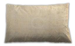 Traditional Classic Rectangular Golden Blonde Gold Lumbar Throw Pillow, 13 inch by 19 inch, lbtr4482