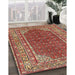 Machine Washable Traditional Light Copper Gold Rug in a Family Room, wshtr4483