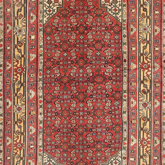 Traditional Light Copper Gold Persian Rug, tr4483