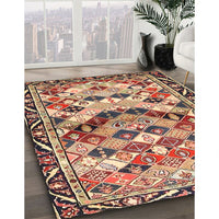 Traditional Sandy Brown Persian Rug, tr4484