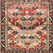 Square Traditional Sandy Brown Persian Rug, tr4484