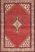 Traditional Sunrise Orange Medallion Rug, tr4485